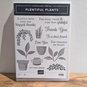 Stampin’ Up! Plentiful Plants Photopolymer Stamp Set